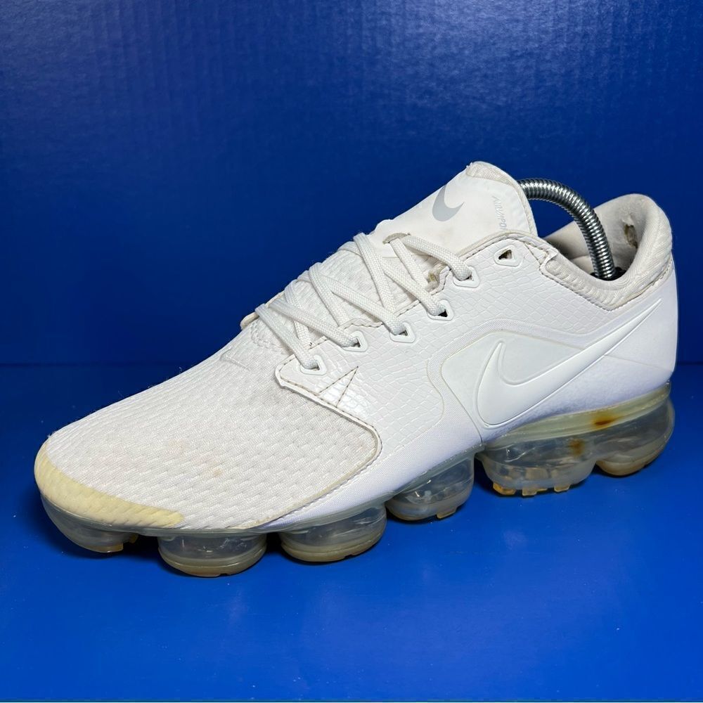 Nike Mens Air‎ Vapormax CS Shoes in White Gum 10